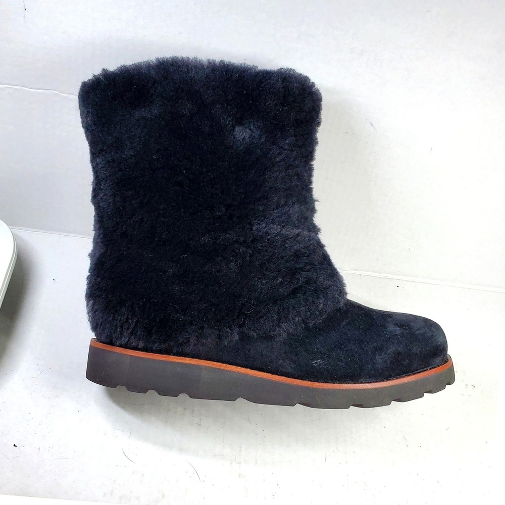 UGG Australia Maylin Boots Womens 9 Black Excellent Shearling Sheepskin 3220
